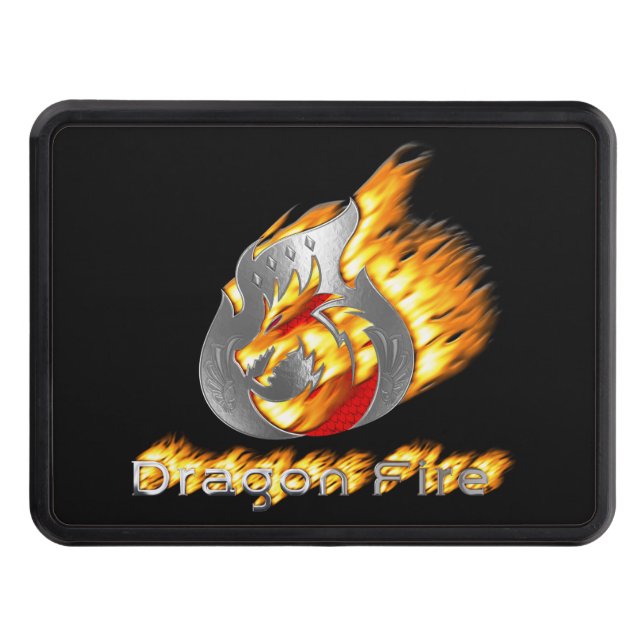 DRAGON FIRE TRAILER HITCH COVER (Front)