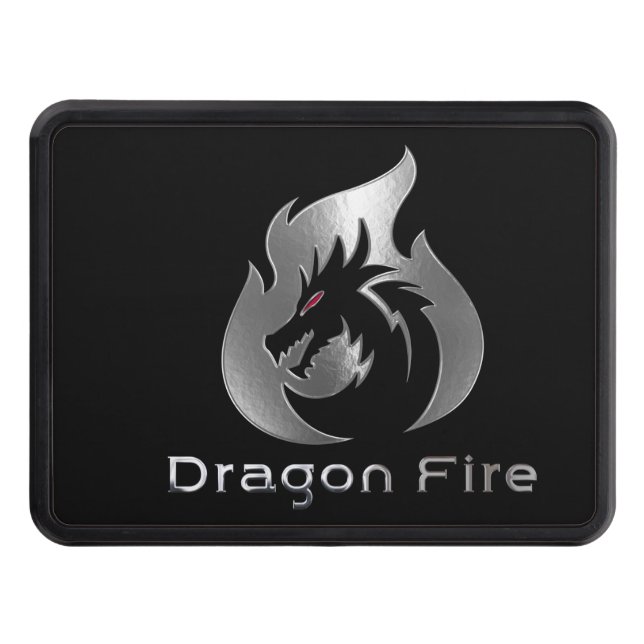 DRAGON FIRE TRAILER HITCH COVER (Front)