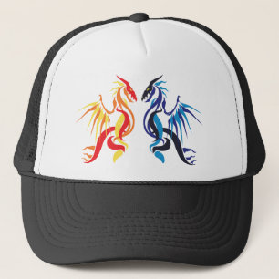 Dragon Fire Trucker Hat