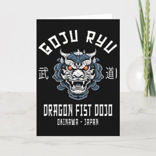 Dragon Fist Dojo Goju Ryu Karate  Card