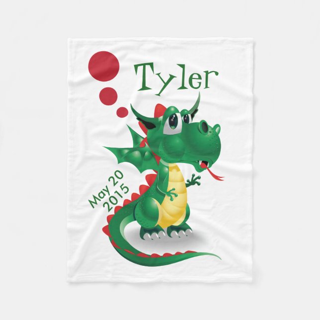 Dragon Fleece Blanket (Front)