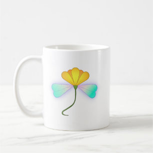 Dragon Flower Coffee Mug