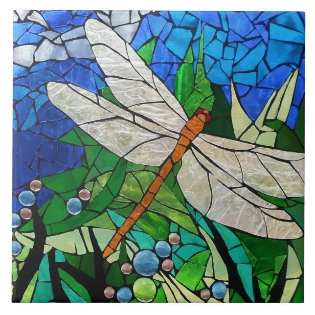 dragon-fly, dragonfly tile (Front)