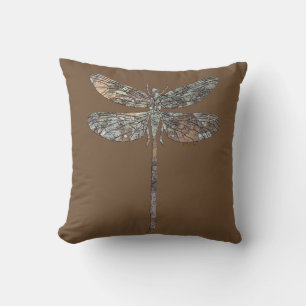Dragon Fly Throw Pillow