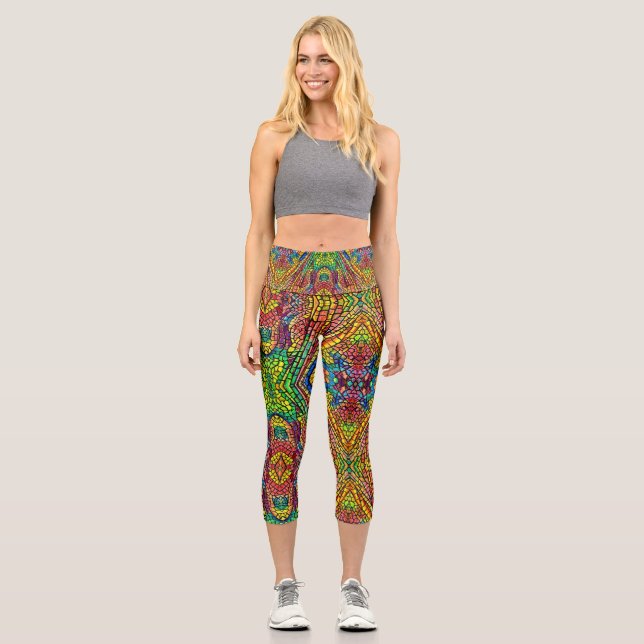 Dragon Fly Wing Capri Leggings (Recto)