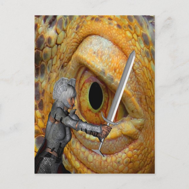 Dragon Folk tale Postcard (Front)