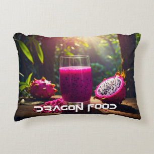 DRAGON FOOD - DRAGON FRUIT (Pitahaya) Accent Pillow