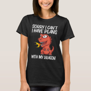 Dragon For Men Women Fire Breathing Creature T-Shirt