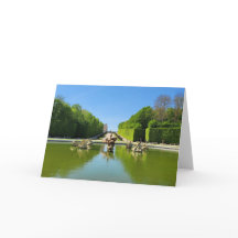 Dragon Fountain of Versailles Photo Greetings Card