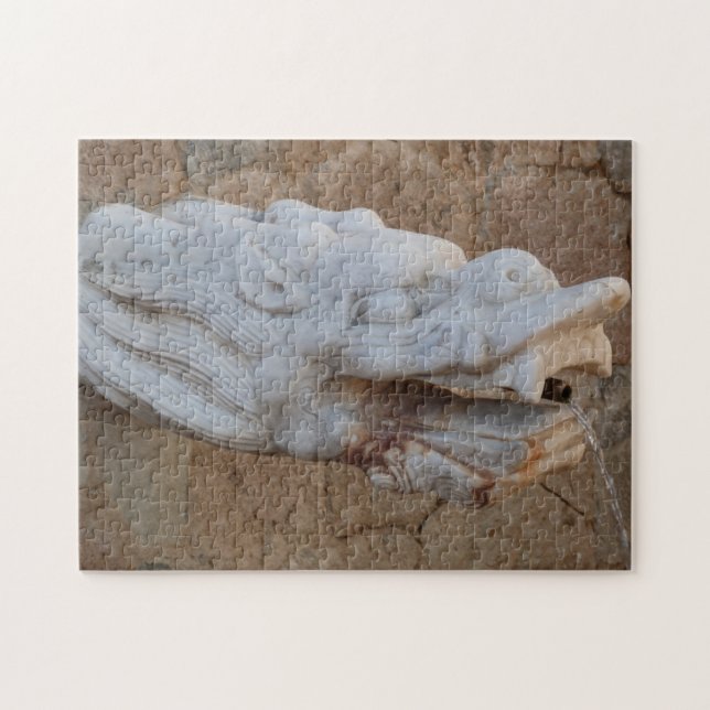 Dragon Fountain Puzzle (Horizontal)