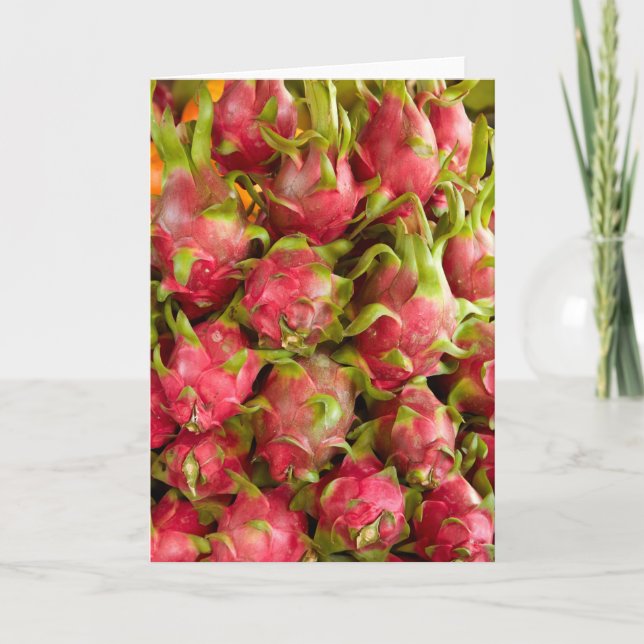 Dragon Fruit | Can Duoc Market Card (Front)