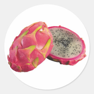 Dragon Fruit Classic Round Sticker