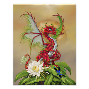Dragon Fruit Dragon 8.5x11 Print