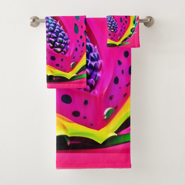 Dragon Fruit Dream Bath Towel Set (Insitu)