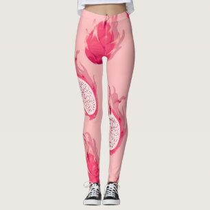 Dragon Fruit: High Detail Seamless Leggings
