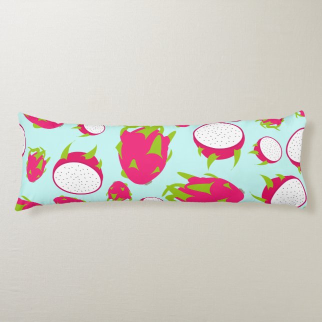 Dragon Fruit Pattern Body Pillow (Front)