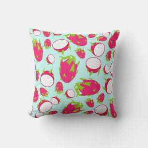 Dragon Fruit Pattern Throw Pillow