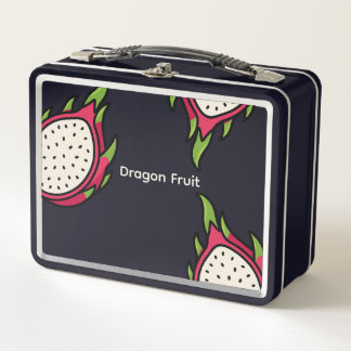 Dragon Fruit Pop Metal Lunch Box
