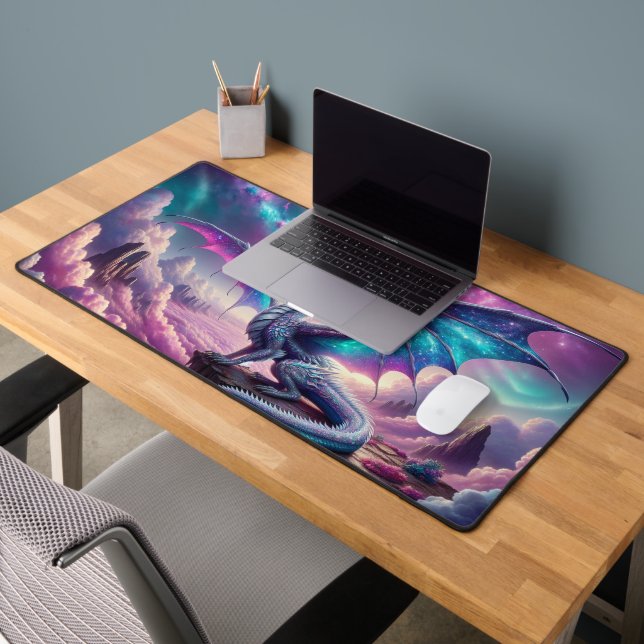 Dragon Gaming Mat pavé de souris mythique Grand (Bureau 2)