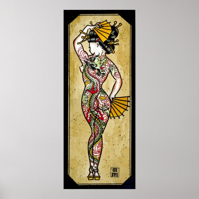 Dragon Geisha Poster (Front)