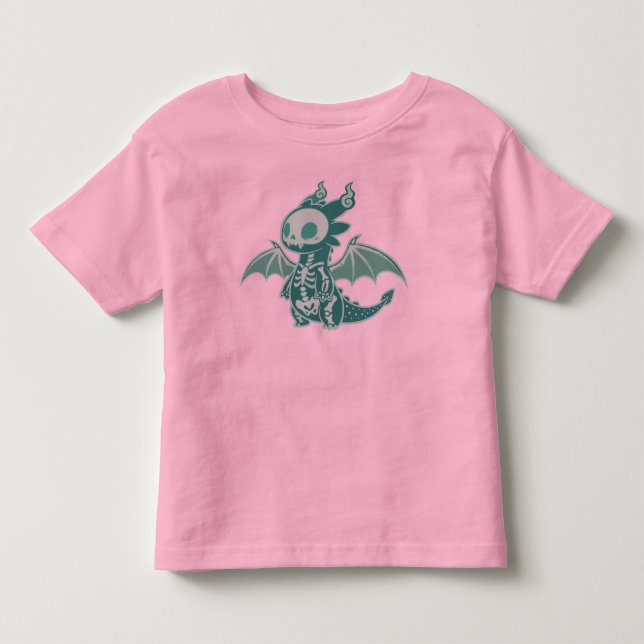 Dragon Ghost Toddler T-shirt (Front)