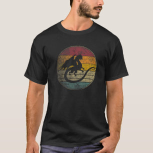 Dragon Gift Retro Style Vintage Funny 70S 80S 90S T-Shirt