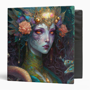 Dragon Goddess Queen Fantasy Art Binder