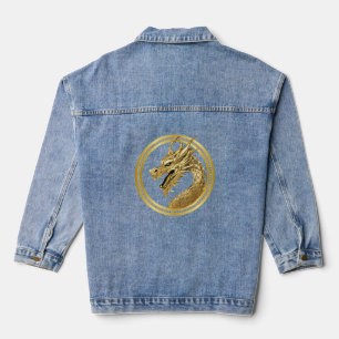 Dragon-Gold- Denim Jack Denim Jacket