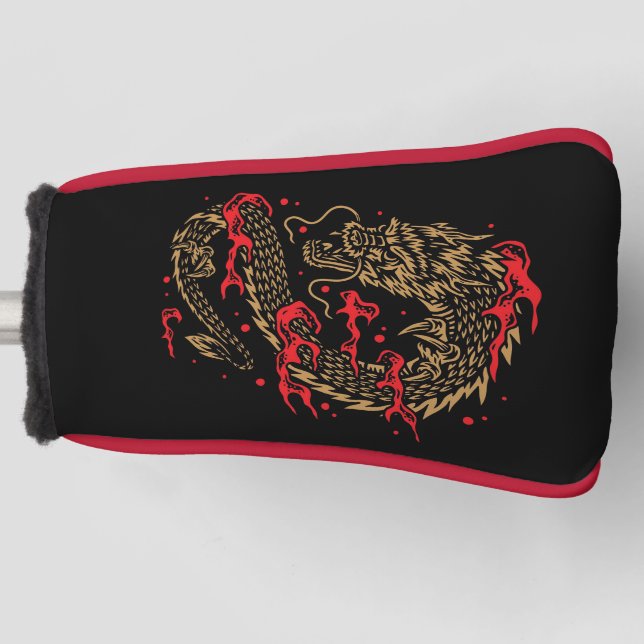 Dragon Golf Head Cover (Front)