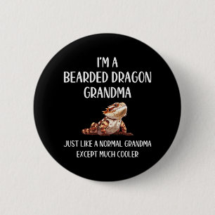 Dragon Grandma Definition Animals Lover Mothers Da 2 Inch Round Button
