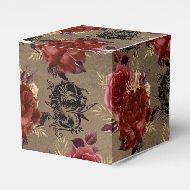 Dragon Grimoire Favor Box (Front Side)