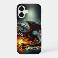 Dragon Guarding Gold Design