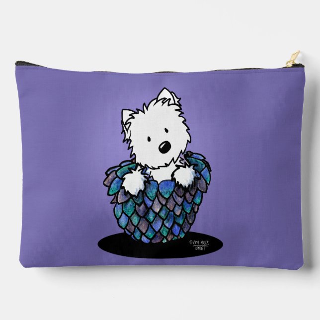 Dragon Hatchling Westie Accessory Pouch (Back)
