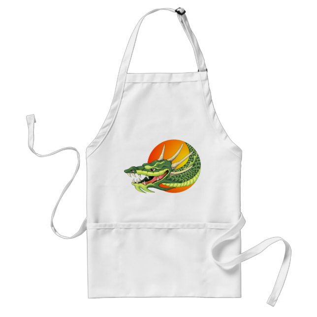 dragon head apron (Front)