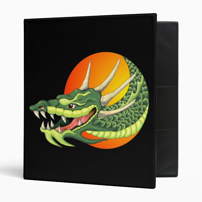 dragon head binder (Front/Inside)