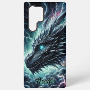 Dragon Head in a Thunderstorm with Lightning Samsung Galaxy Case