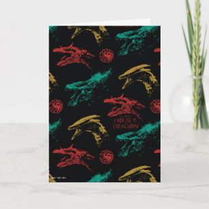 Dragon Head Pattern Card