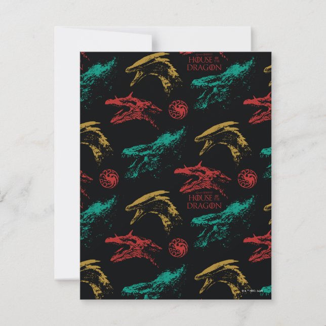 Dragon Head Pattern Card (Front)
