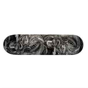 Dragon head skateboard