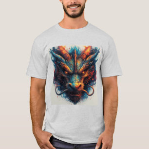 Dragon Head With Fierce Eyes T-Shirt