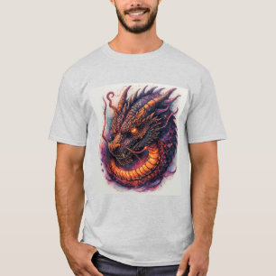 Dragon Head With Fierce Eyes T-Shirt