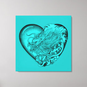 Dragon Heart Canvas Print