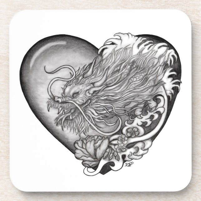 Dragon Heart Coaster (Front)