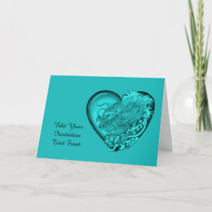 Dragon Heart Invitation