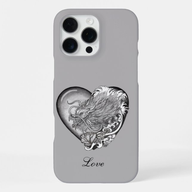 Dragon Heart iPhone Case (Back)