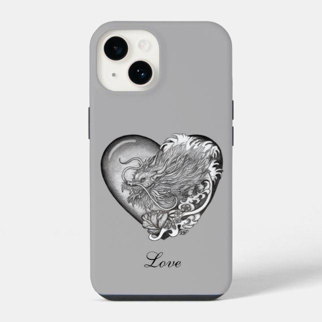 Dragon Heart iPhone Case (Back)