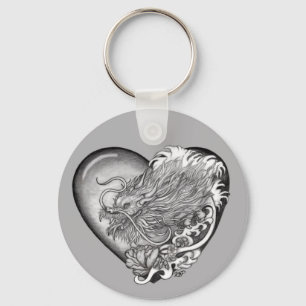 Dragon Heart Keychain