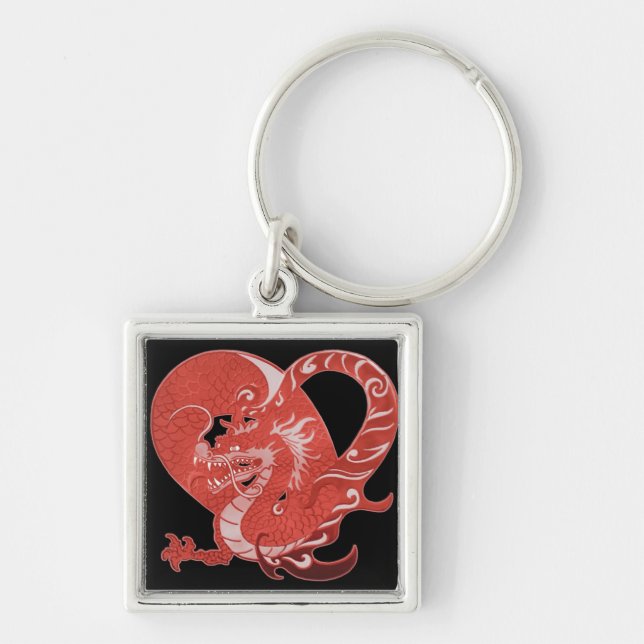 Dragon Heart Keychain (Front)