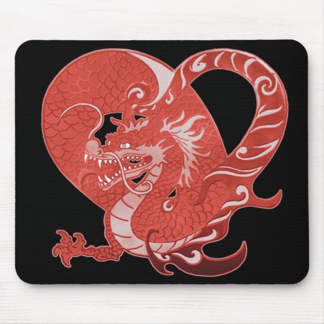 Dragon Heart Mousepad (Front)