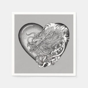 Dragon Heart Napkin